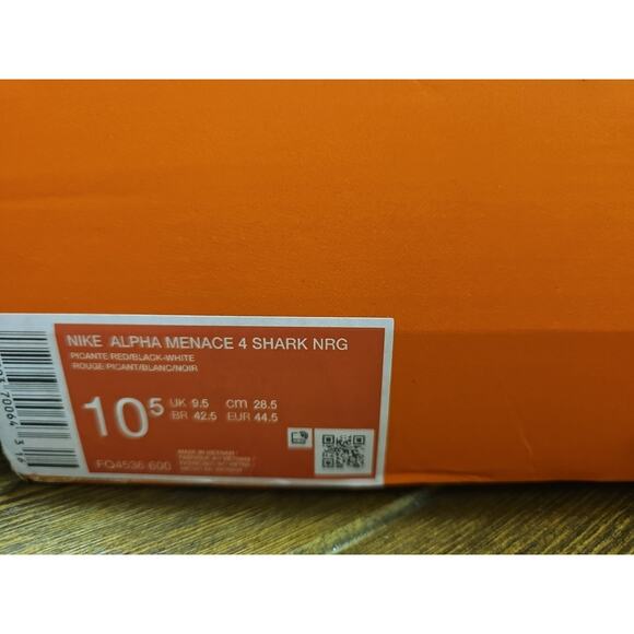 Nike Fastflex Football Cleats Alpha Menace 4 Shark Lace Up Shoes Size 10.5 NWT - Picture 7 of 7